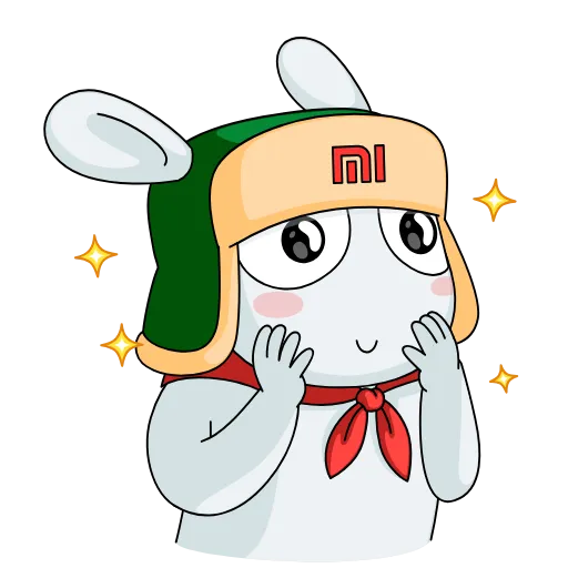 ☺️ Стикер «Mi Bunny» для Telegram