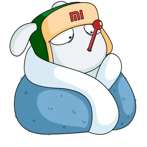 🤧 Стикер «Mi Bunny» для Telegram