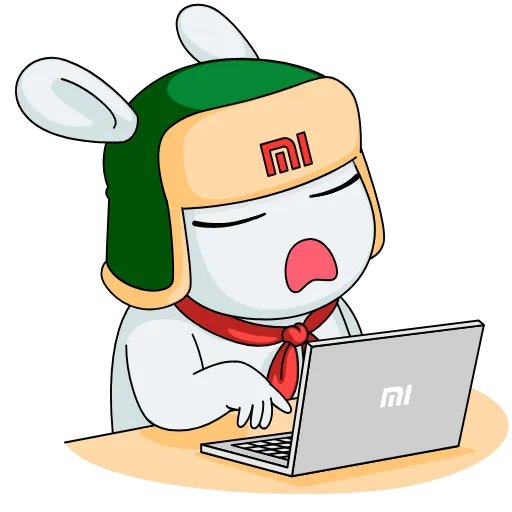 🤓 Стикер «Mi Bunny» для Telegram