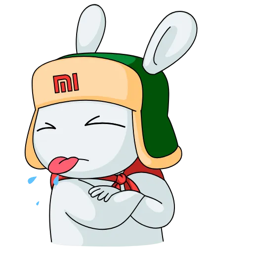 😝 Стикер «Mi Bunny» для Telegram