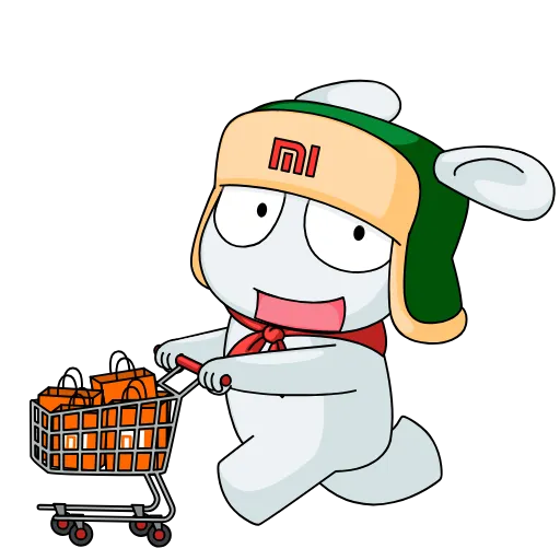 🛒 Стикер «Mi Bunny» для Telegram