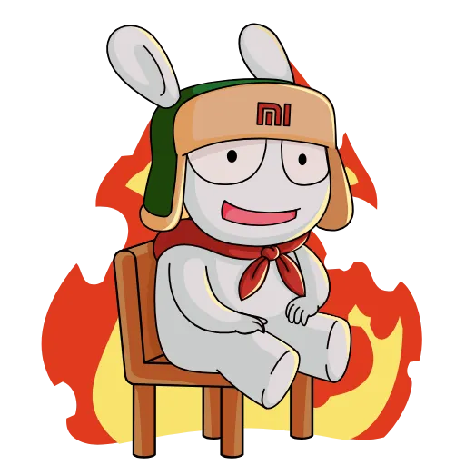 🔥 Стикер «Mi Bunny» для Telegram