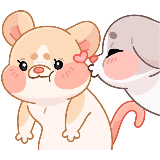 😘 Эмодзи «Возвращение Обнимышек» для Telegram