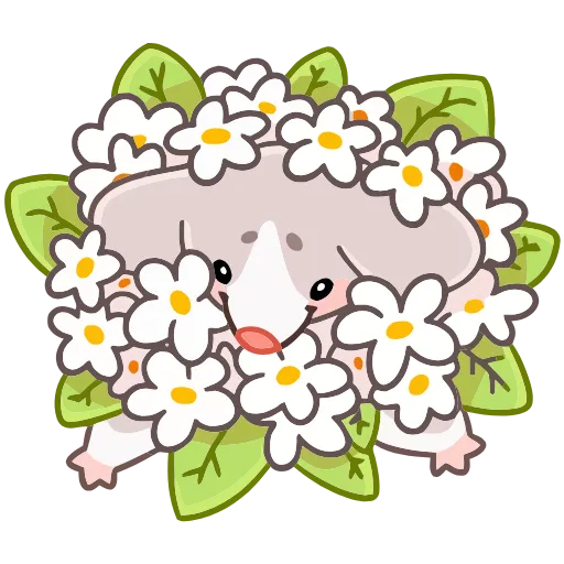 💐 Эмодзи «Обнимышки» для Telegram