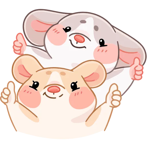 👍 Эмодзи «Обнимышки» для Telegram