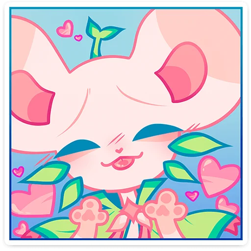 🐾 Стикер «Мич без надписей» для Telegram