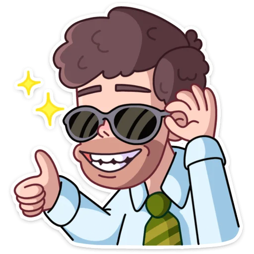 🤵 Стикер «Майкл» для Telegram