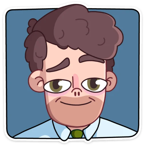 🤵 Стикер «Майкл» для Telegram