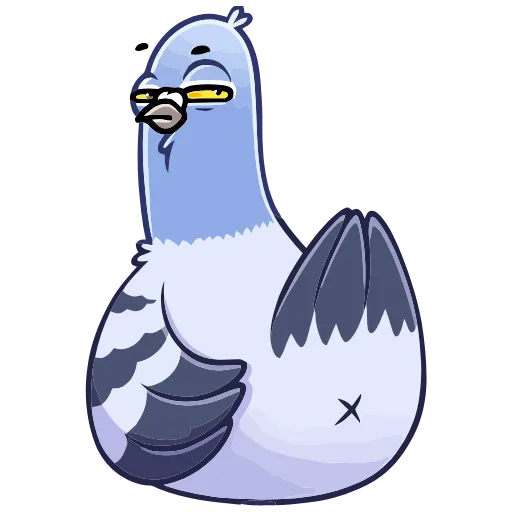 🙅‍♂ Эмодзи «Голубь Михаил» для Telegram