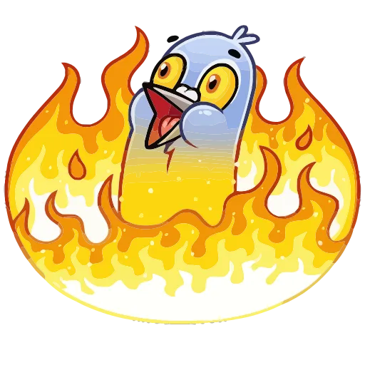 🔥 Эмодзи «Голубь Михаил» для Telegram