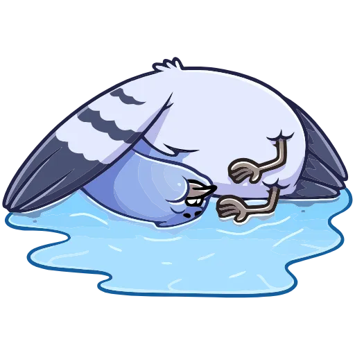 😭 Эмодзи «Голубь Михаил» для Telegram