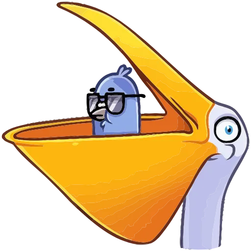 😎 Эмодзи «Голубь Михаил» для Telegram