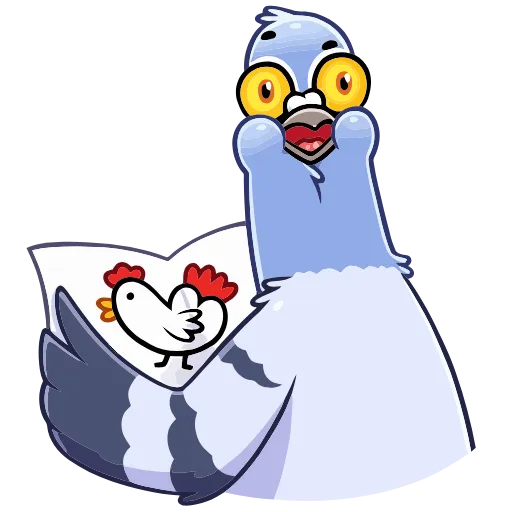 😬 Эмодзи «Голубь Михаил» для Telegram