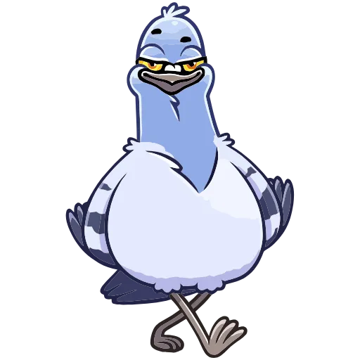 😉 Эмодзи «Голубь Михаил» для Telegram