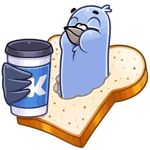 ☕ Эмодзи «Голубь Михаил» для Telegram