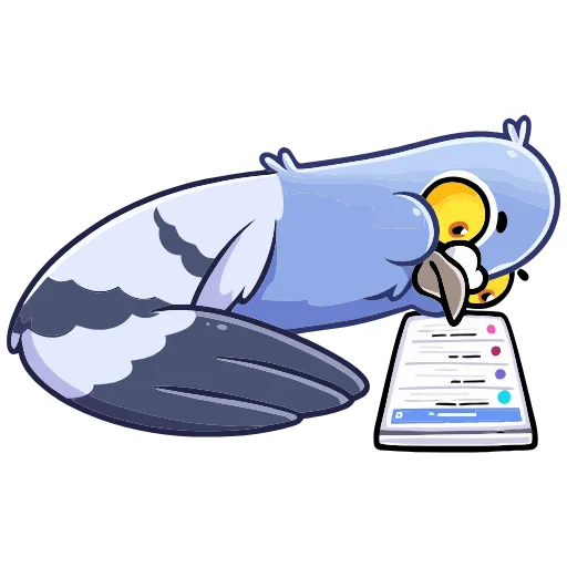 ❓ Эмодзи «Голубь Михаил» для Telegram