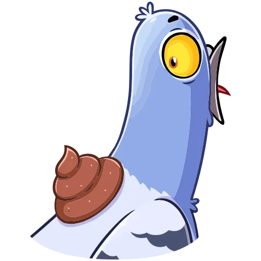 💩 Эмодзи «Голубь Михаил» для Telegram