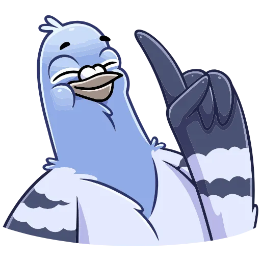 👍 Эмодзи «Голубь Михаил» для Telegram