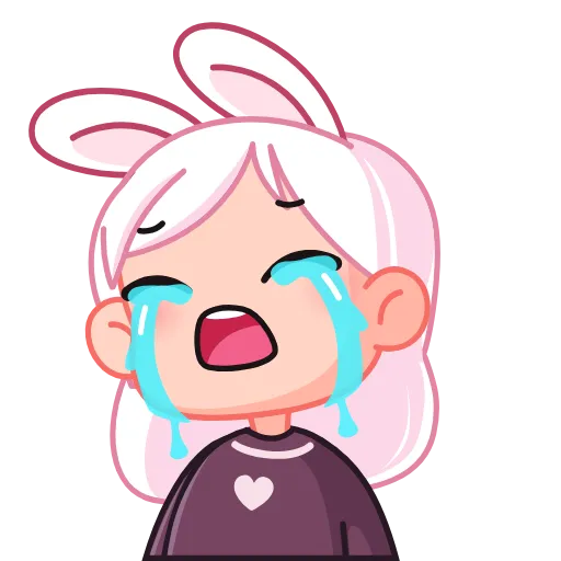 😭 Стикер «Мичико» для Telegram