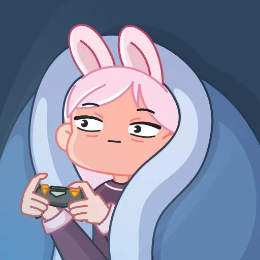 🎮 Стикер «Мичико» для Telegram