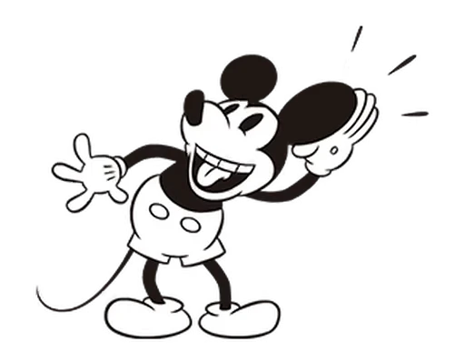 ⭐ Стикер «Mickey Mouse» для Telegram