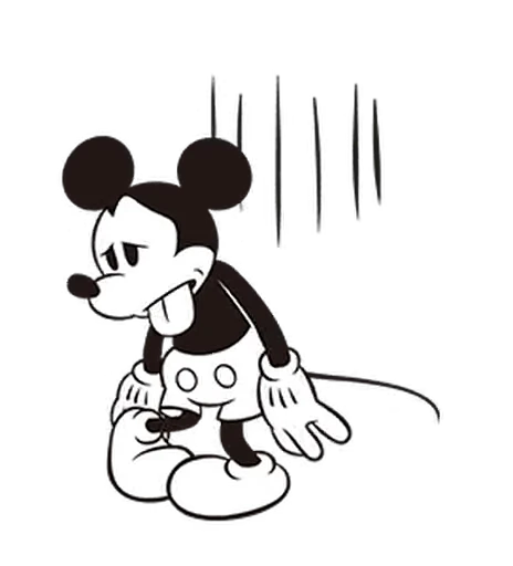 ⭐ Стикер «Mickey Mouse» для Telegram