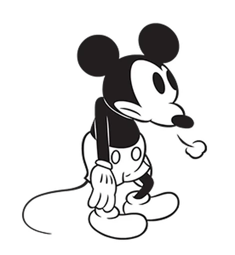 ⭐ Стикер «Mickey Mouse» для Telegram