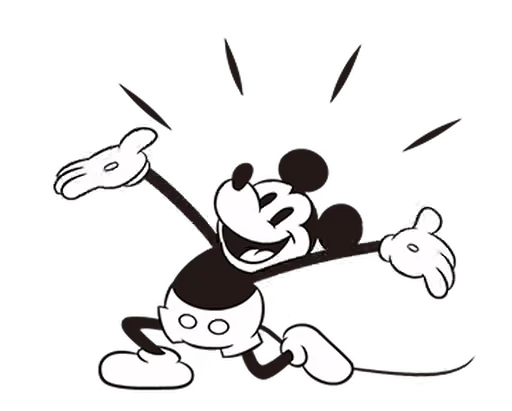 Стикерпак Mickey Mouse для Telegram
