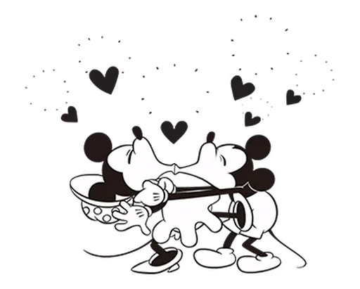 ⭐ Стикер «Mickey Mouse» для Telegram
