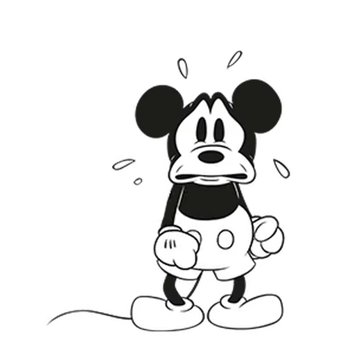 ⭐ Стикер «Mickey Mouse» для Telegram