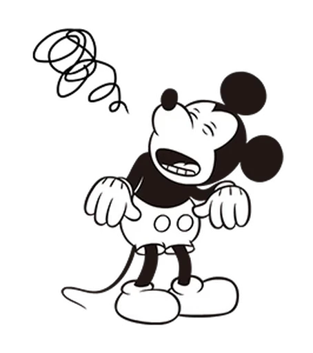 ⭐ Стикер «Mickey Mouse» для Telegram
