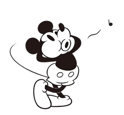 ⭐ Стикер «Mickey Mouse» для Telegram