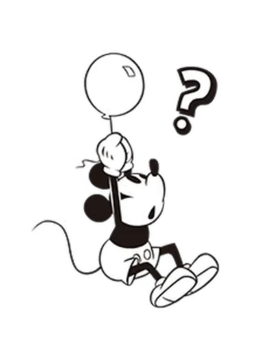 ⭐ Стикер «Mickey Mouse» для Telegram