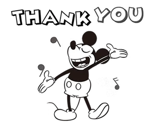 ⭐ Стикер «Mickey Mouse» для Telegram