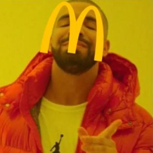 👉 Стикер «McDonald&;s» для Telegram