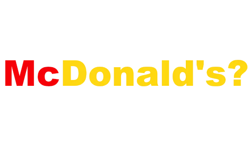 🤤 Стикер «McDonald&;s» для Telegram