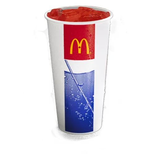 🍸 Стикер «McDonald&;s» для Telegram