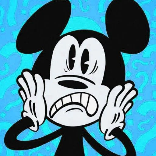 ❓ Стикер «Микки Маус!» для Telegram