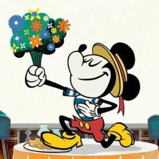 💐 Стикер «Микки Маус!» для Telegram