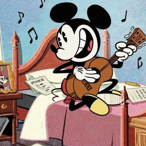 🎸 Стикер «Микки Маус!» для Telegram
