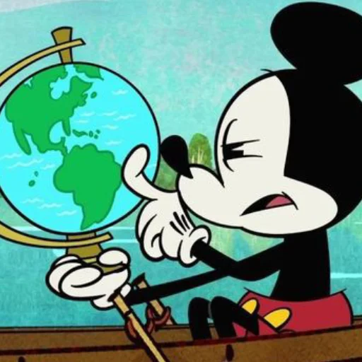 🌎 Стикер «Микки Маус!» для Telegram
