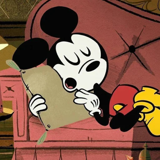 😴 Стикер «Микки Маус!» для Telegram