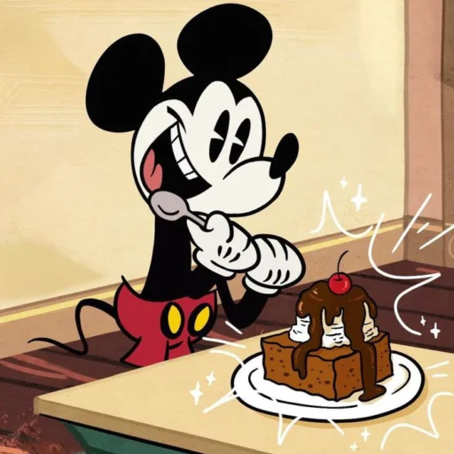 🎂 Стикер «Микки Маус!» для Telegram