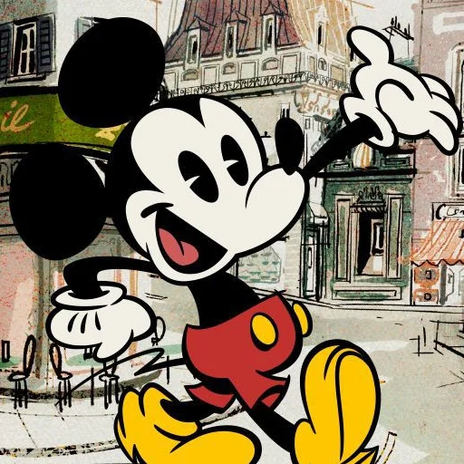 👋 Стикер «Микки Маус!» для Telegram