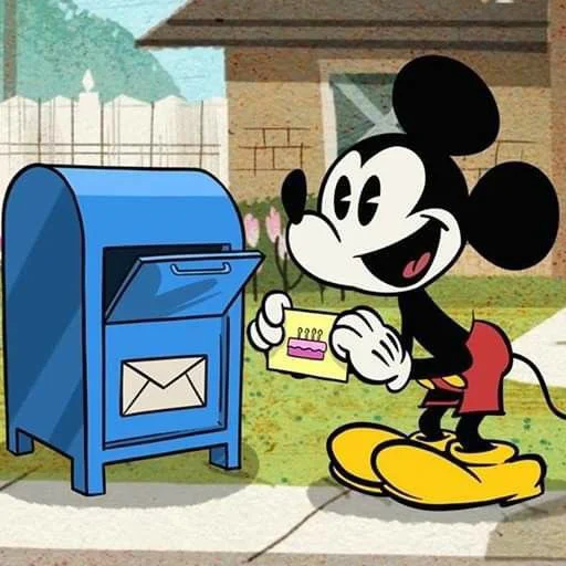 💌 Стикер «Микки Маус!» для Telegram