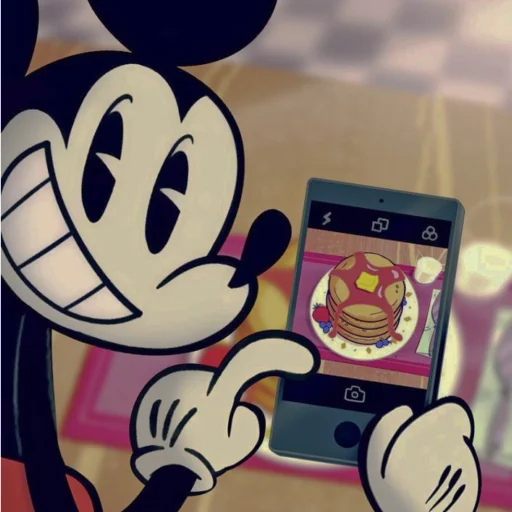 📱 Стикер «Микки Маус!» для Telegram