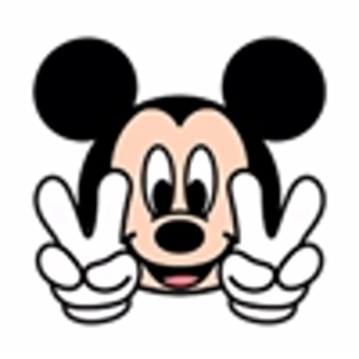 ✌ Эмодзи «Mickey Mouse Emoji Pack» для Telegram