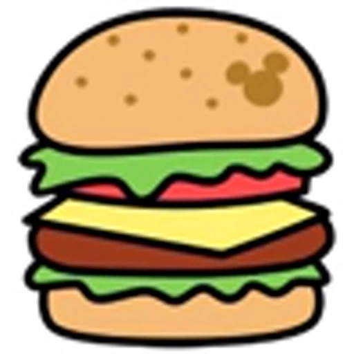 🍔 Эмодзи «Mickey Mouse Emoji Pack» для Telegram