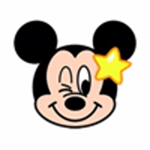 😉 Эмодзи «Mickey Mouse Emoji Pack» для Telegram