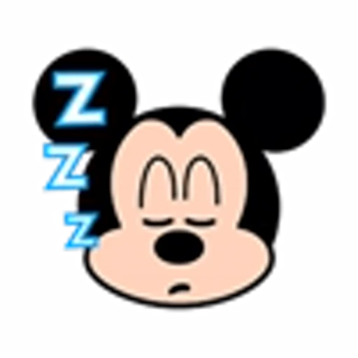 😴 Эмодзи «Mickey Mouse Emoji Pack» для Telegram